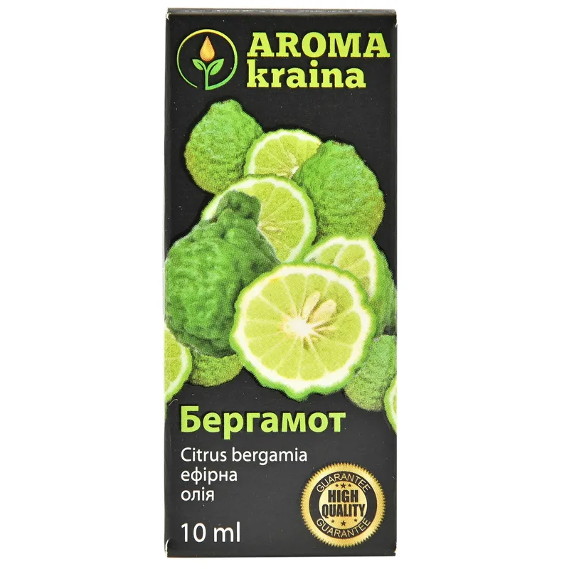 Олія ефірна AROMA KRAINA (Арома країна) Бергамот 10 мл