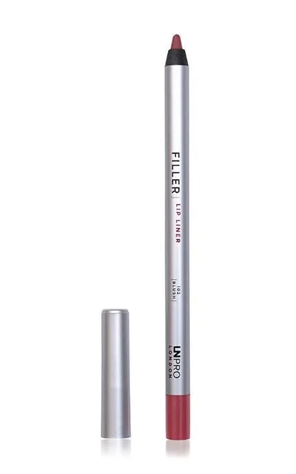 Олівець для губ гелевий стійкий LN Professional Filler Lip Liner №102 Blush 1,7 г