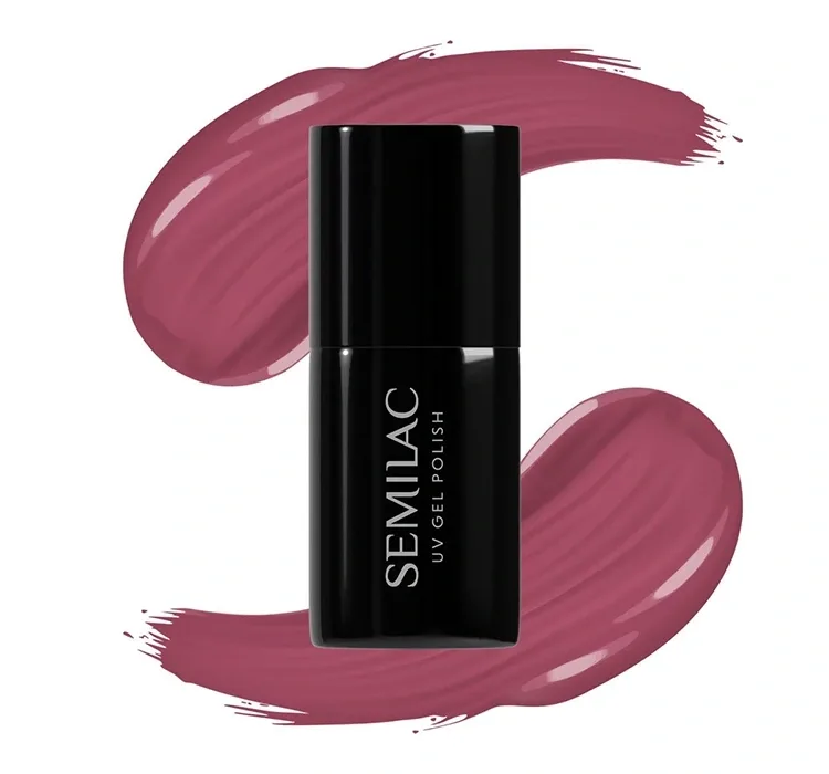SEMILAC ГЕЛЬ-ЛАК УФ HYBRID BERRY NUDE 005