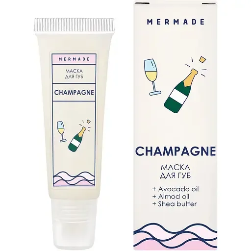 Маска для губ Mermade Champagne, 10 г