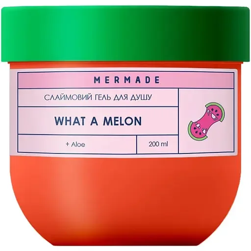 Слайм гель для душу Mermade What a Melon 200 г