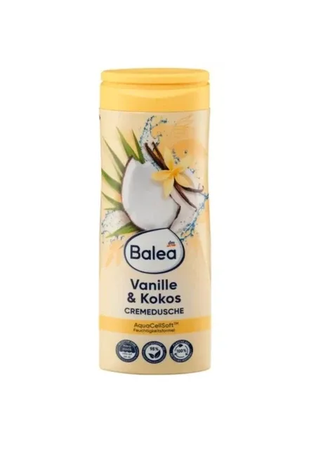 Крем-гель для душу Vanille & Kokos 300 мл Balea (375299009)