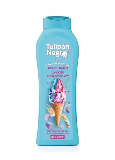 Гель для душу Yummy Cream Зефірний Єдиноріг, 650 мл Tulipan Negro (303361263)