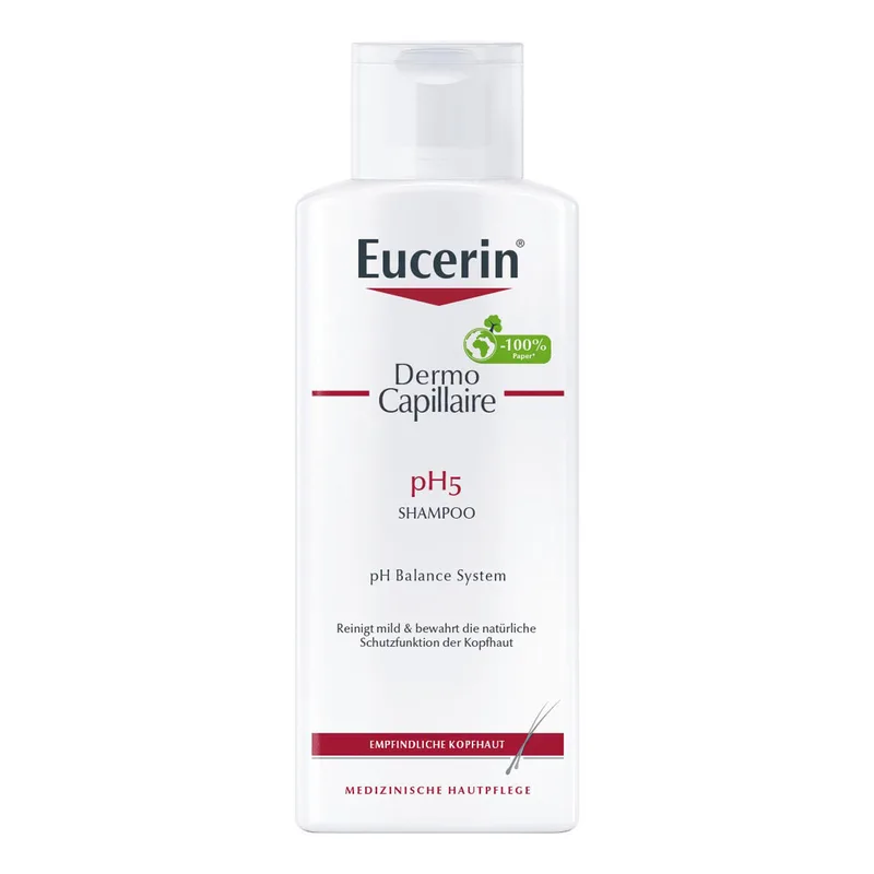 Шампунь Eucerin (Юцерін) DermoCapillaire pH5 для чутливої шкіри голови 250 мл