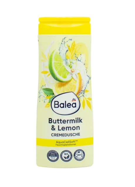 Крем для душу Buttermilk & Lemon 300 мл Balea (260169160)
