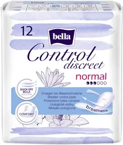 Урологічні прокладки Bella Control Discreet Normal, 12 шт (5900516696931)