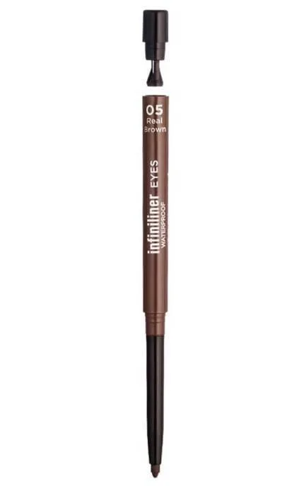 Олівець для очей Mon Reve Infiniliner 05 Real Brown водостійкий 0.3 г