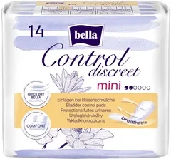 Урологічні прокладки Bella Control Discreet Mini, 14 шт (5900516696924)