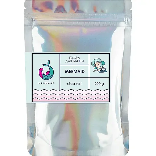 Пудра для ванної Mermade Mermaid 200 г