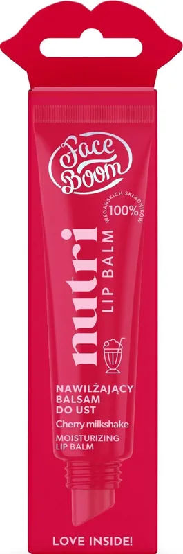 Бальзам для губ зволожуючий Face Boom Cherry Milkshake Nutri 10 г