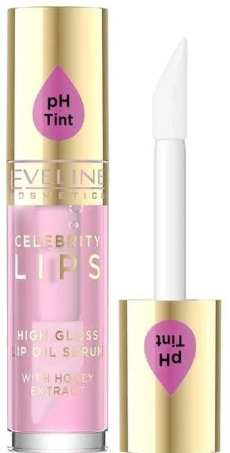 Олійка-сироватка для губ Eveline Celebrity Lips глянцева
