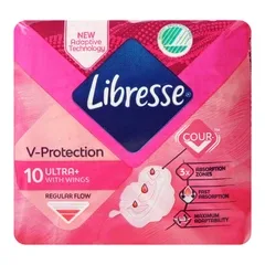 Гігієнічні прокладки Libresse Ultra Normal Soft 3 мм 10 шт (7310790088731)