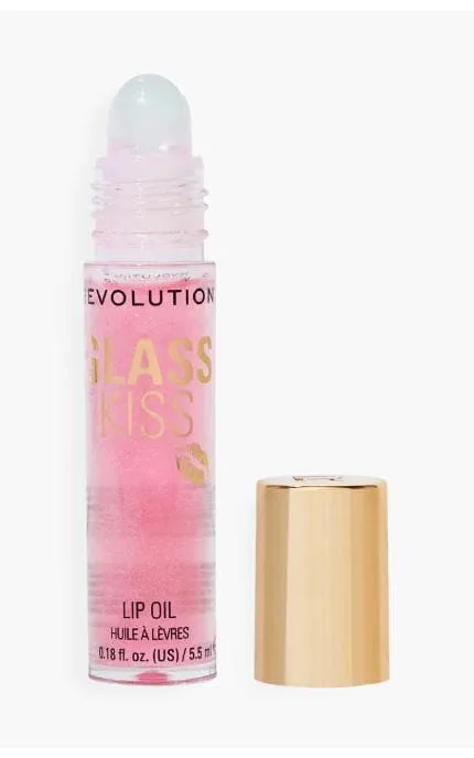 Олія для губ Revolution Beauty Glass Kiss Farytale Peach Shimmer 5,5 мл