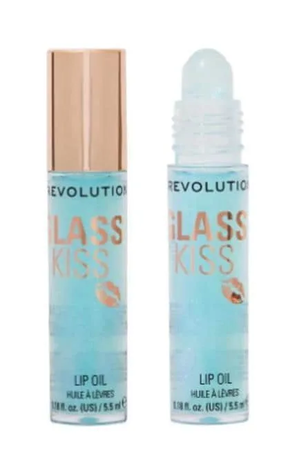 Олія для губ Revolution Beauty Glass Kiss Mermaid Blue Shimmer 5,5 мл