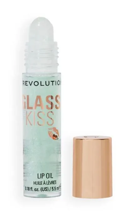 Олія для губ Revolution Beauty Glass Kiss Pixiedust Green Shimmer 5.5 мл