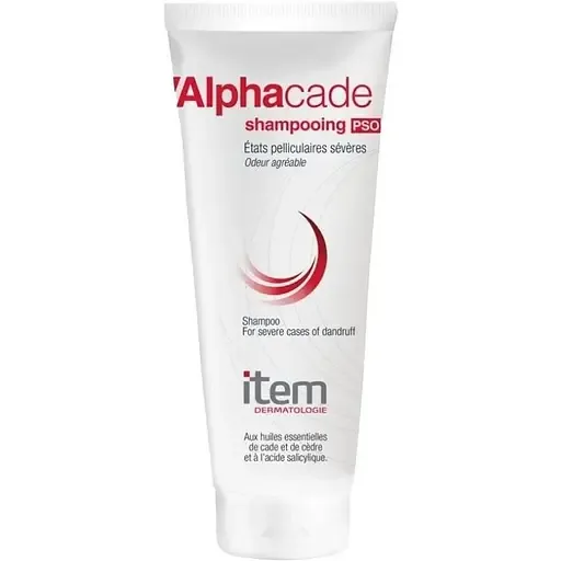 Кераторегулюючий шампунь Item Alphacade PSO при важких формах лупи 200 мл
