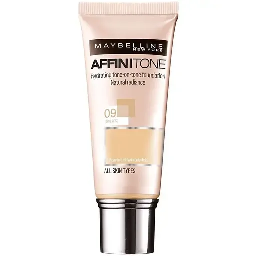 Тональний крем Maybelline New York Affinitone відтінок 09 (Opal Rose) 30 мл