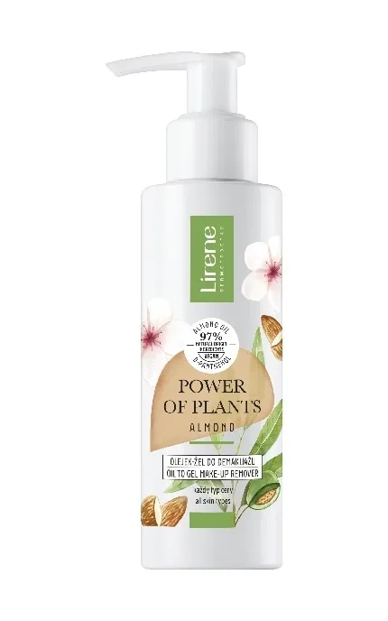 Олія-пінка для демакіяжу Lirene Power of Plants Мигдаль 145 мл