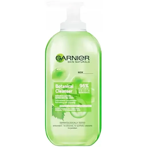 Очищувальний гель-пінка для вмивання Garnier Skin Naturals Основний Догляд 200 мл