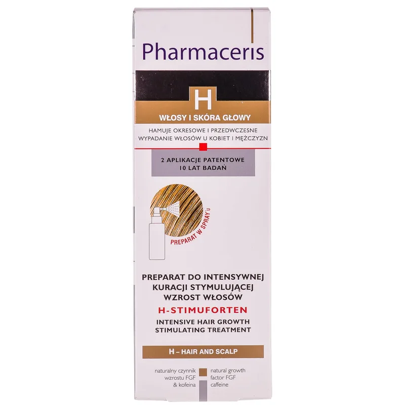 Засіб для волосся PHARMACERIS (Фармацеріс) H інтенсивна терапія, яка стимулює ріст волосся H-Stimuforten (Н-Стімуфортен) 125 мл