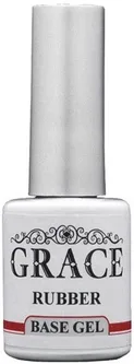 Каучукова основа, база для гель-лаку Грейс Grace Rubber Base Gel 8 мл прозора