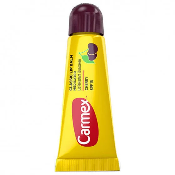 Carmex Classic Lip Balm Tube Cherry SPF15 - Бальзам для губ з ароматом вишні в тубі