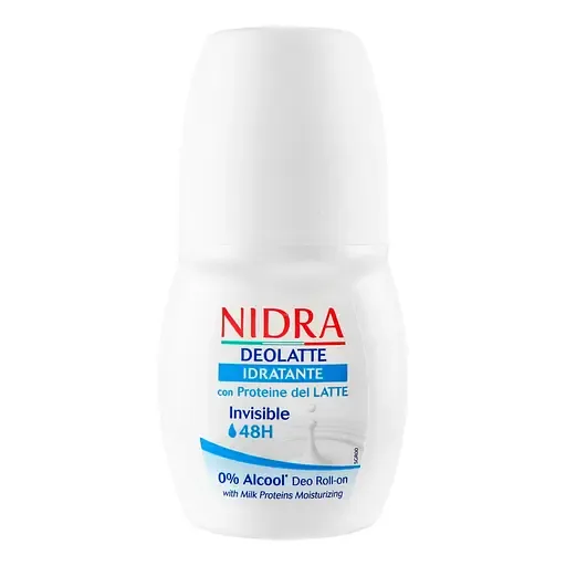 Дезодорант роликовий Nidra Roll-On Idratante зволожуючий з молочними протеїнами, 50 мл