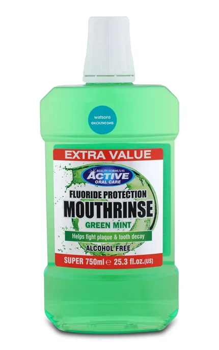 Ополіскувач для ротової порожнини Beauty Form Active Green mint 750 мл
