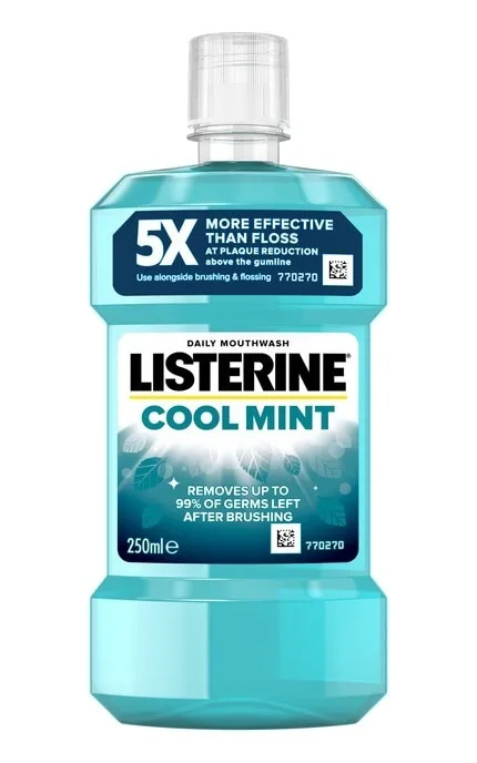 Ополіскувач для ротової порожнини Listerine Cool Mint Свіжа м'ята