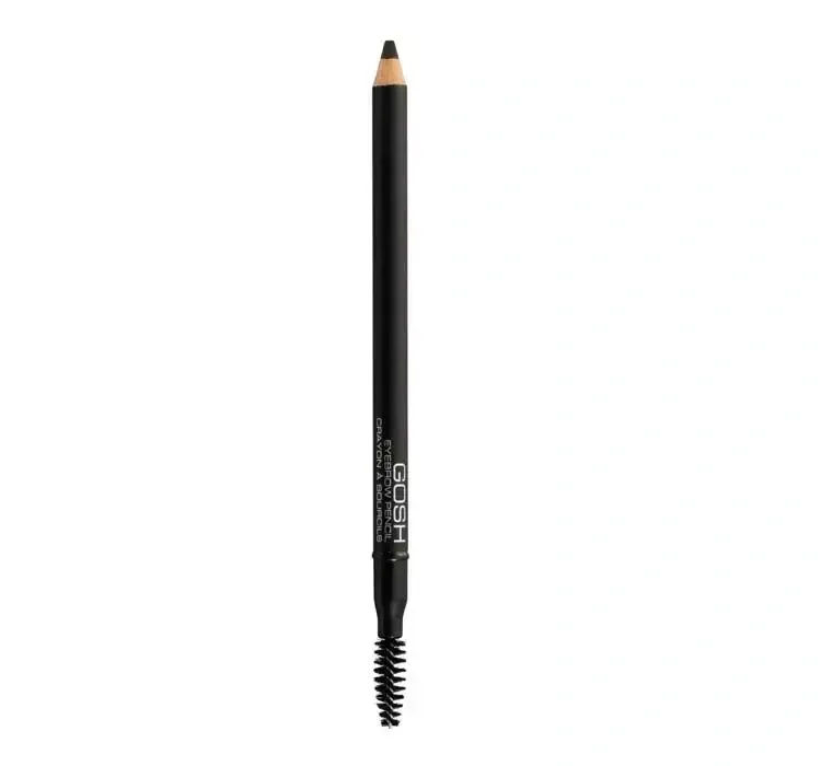 GOSH ОЛІВЕЦЬ ДЛЯ БРІВ ЗІ ЩІТОЧКОЮ SOFT BLACK
