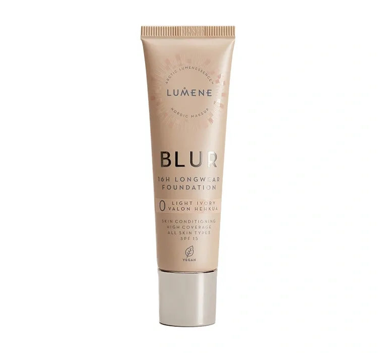 LUMENE BLUR ЗГЛАДЖУВАЛЬНИЙ ТОНАЛЬНИЙ ЗАСІБ LIGHT IVORY 0