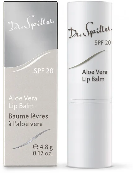 Dr. Spiller Specific Aloe Vera Lip Balm SPF20 - Бальзам для губ з алое і вітаміном Е
