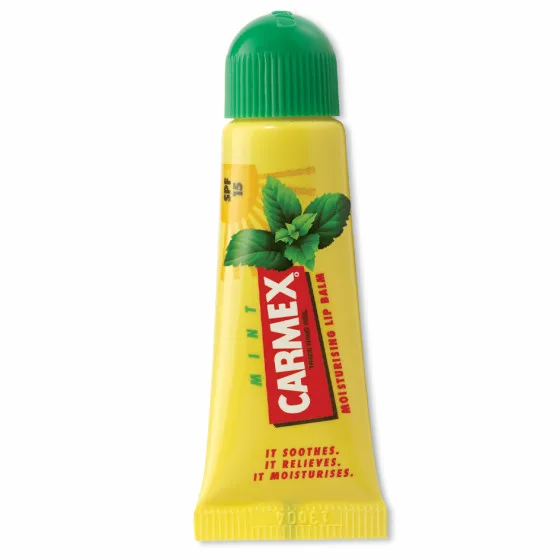 Бальзам для губ "М'ята", SPF 15 Carmex Mint Moisturizing Lip Balm Tube SPF 15