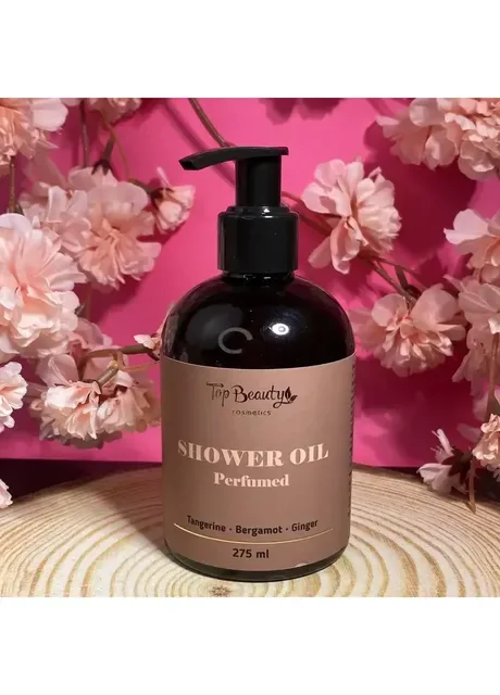 Парфумована олія для душу Shower Oil Rerfumed 275 мл - Мандарин-Бергамот-Імбір Top Beauty (407768500)