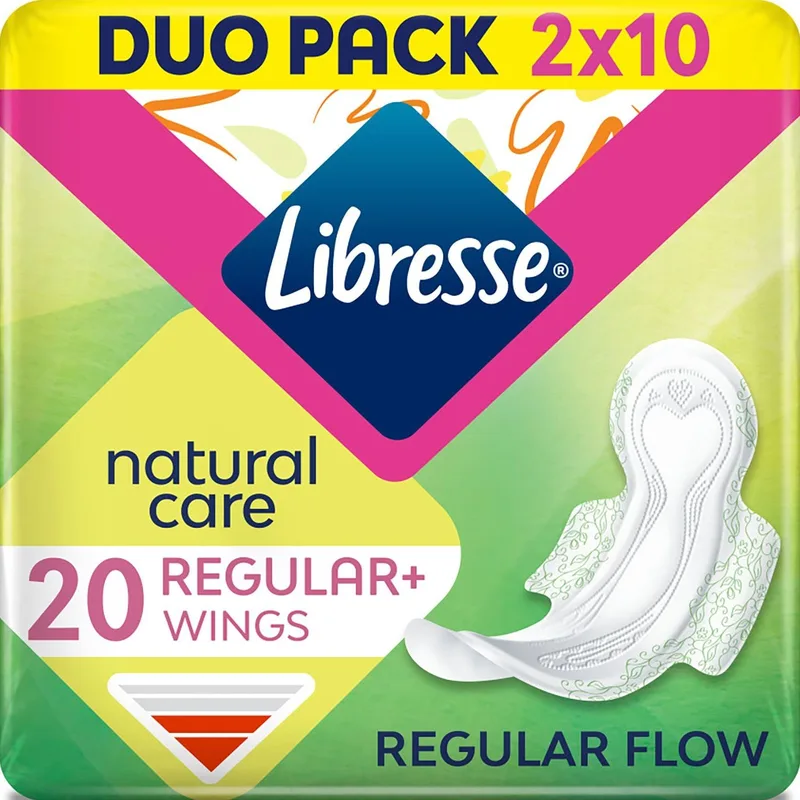 Прокладки Libresse Natural Care нічні гігієнічні