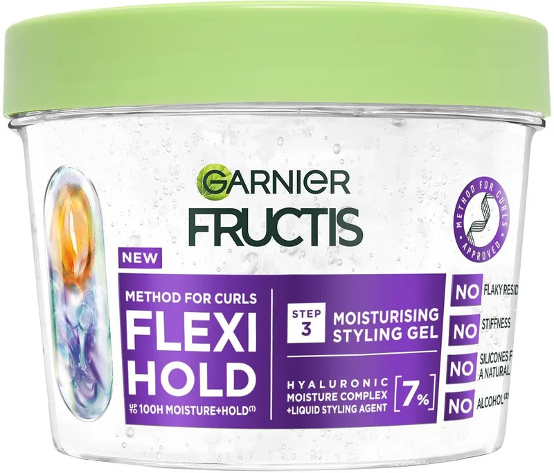 Гель Garnier Fructis Кучерявий Метод для укладання та фіксації для кучерявого та хвилястого волосся 370 мл (3600542659765)