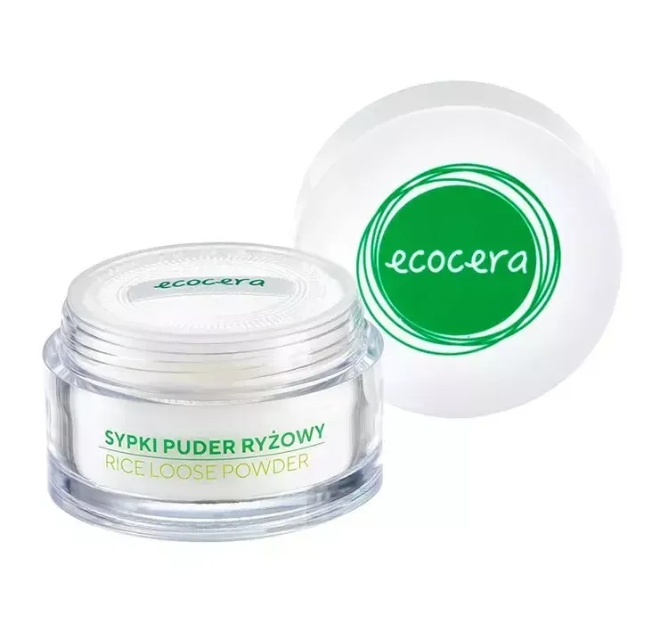 ECOCERA МАТОВА ПРОЗОРА РОЗСИПЧАСТА РИСОВА ПУДРА