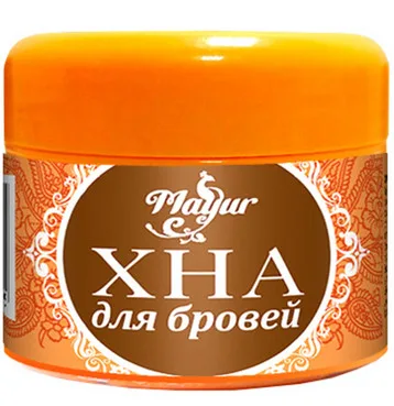 Хна для брів коричнева