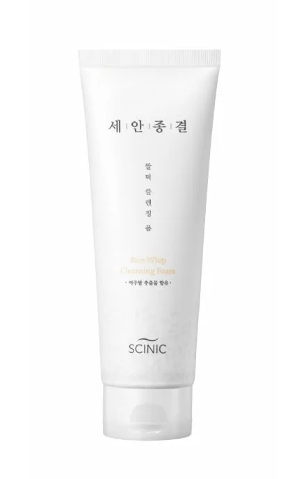 Очищуюча пінка Scinic Rice Whip Cleansing Foam з екстрактом рису 200 мл