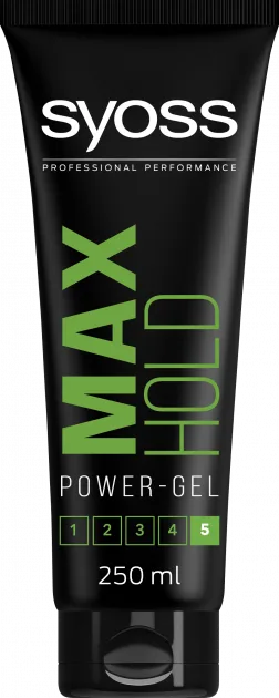 Гель для волосся SYOSS Max Hold Фіксація 4, 250 мл