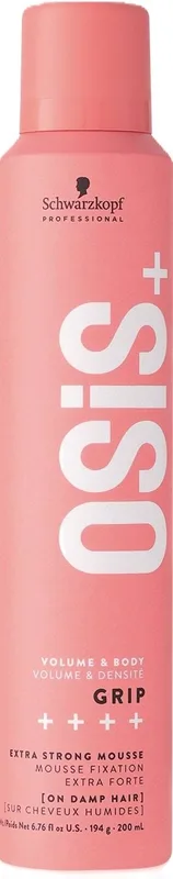 Мус для волосся Schwarzkopf Professional Osis+ Grip Mousse для сильної фіксації 200 мл