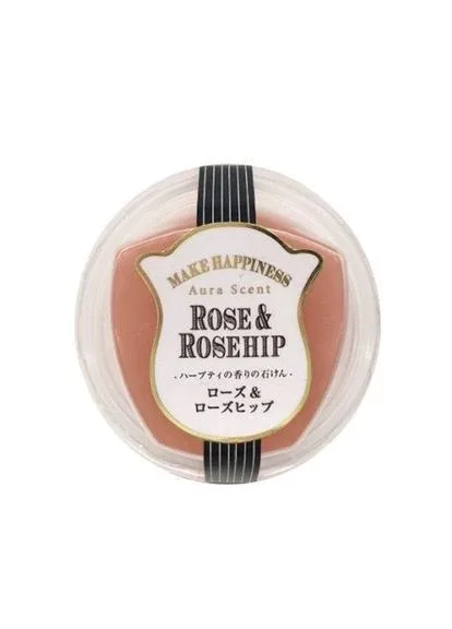 Aurascent Clear Soap Rose мило ручної роботи з ароматом троянди та шипшини, 75 г PELICAN (379883117)