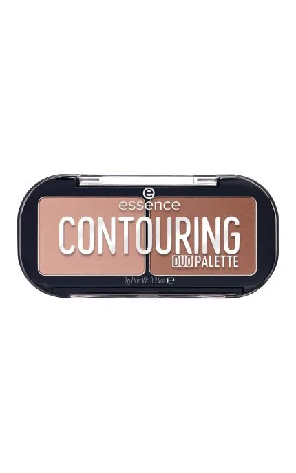 Палетка для контурування обличчя Essence Contouring Duo Palette 10 Lighter Skin 7 г