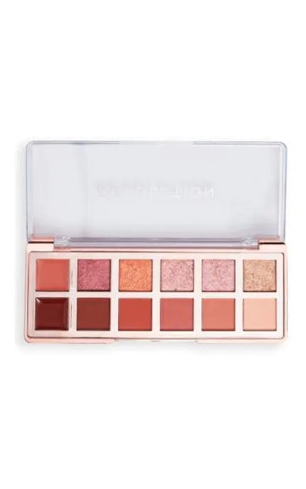 Палетка тіней для повік Makeup Revolution Icon Warm Nudes 12 відтінків