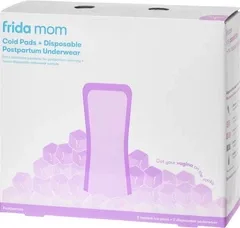 Охолоджувальні подушечки + післяпологова білизна Frida Mom 8 + 2 шт (1220000220386)