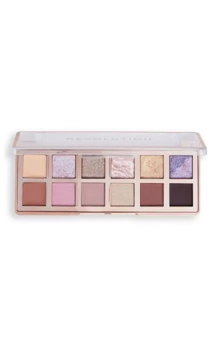 Палетка тіней для повік Makeup Revolution The Soft Pink Nudes 4 12 відтінків