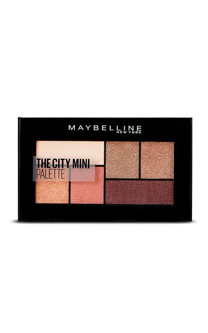 Палітра тіней для повік Maybelline New York The City Mini 410 Chill Brunch 6 г