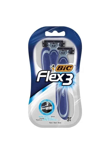Станки для гоління Flex 3 Comfort 3 шт. Bic (356613900)