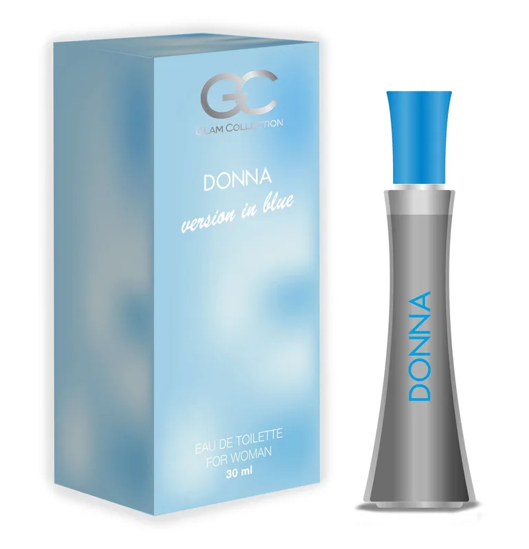 Туалетна вода Glam collection Donna version in blue жіноча 30мл