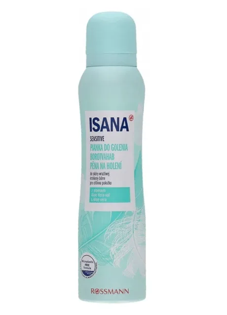 Пінка для гоління Sensitive Aloe Vera 150 мл Isana (296470657)